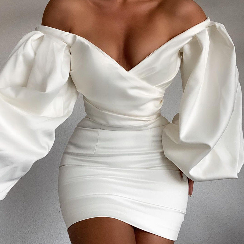 Maribel mini off shoulder dress